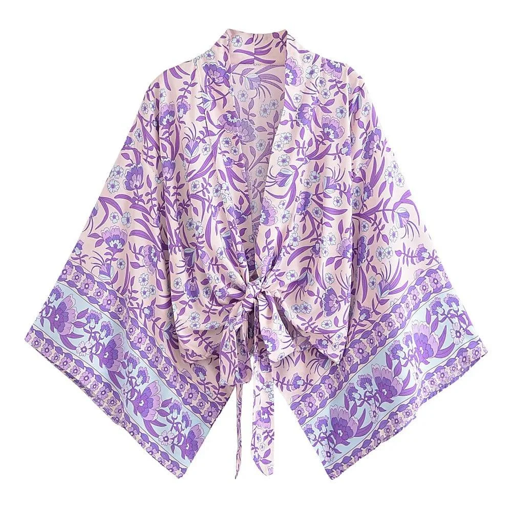 Jakarta Crop Kimono - Glova