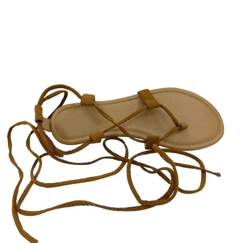 Janaina Lace Up Sandals - Glova