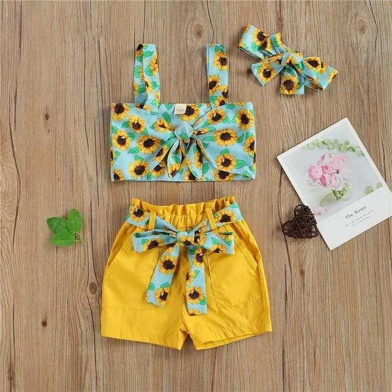 Janis Sunflower Toddler Set - Glova