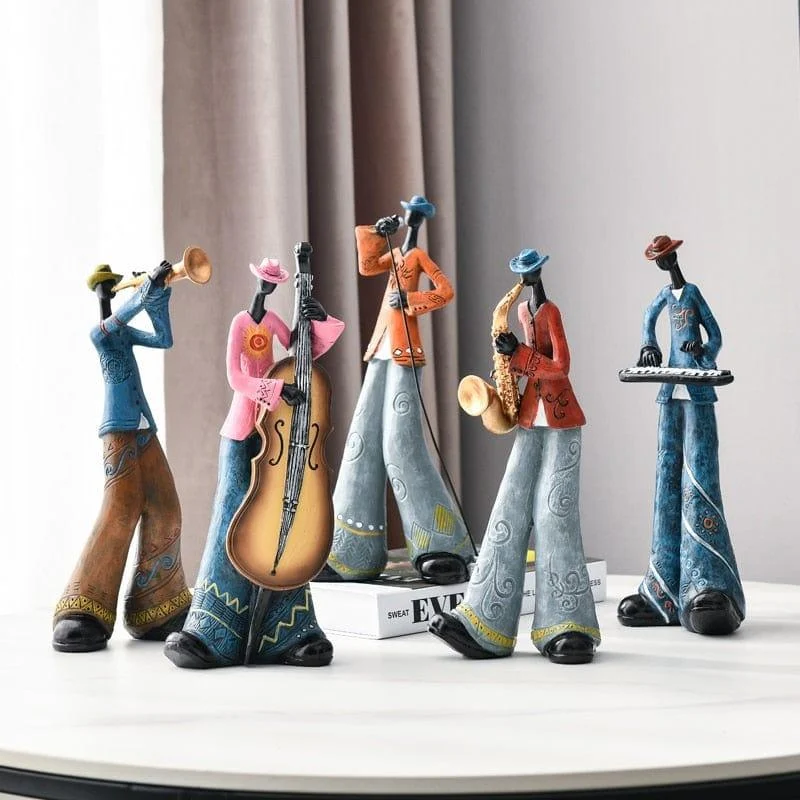 Jazz Band Figurines - Glova