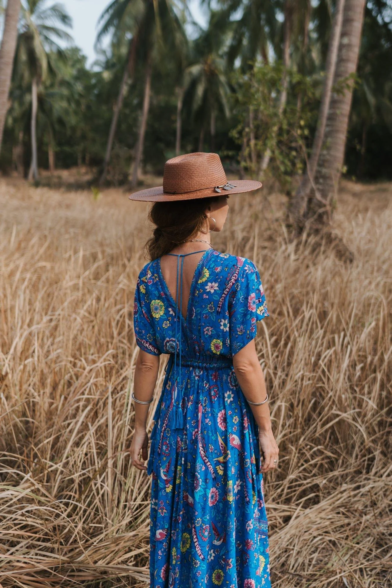 JETTA Maxi Dress - Blue - Glova