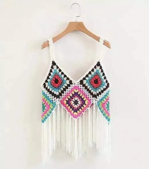 Joan Boho Crop Top - Glova