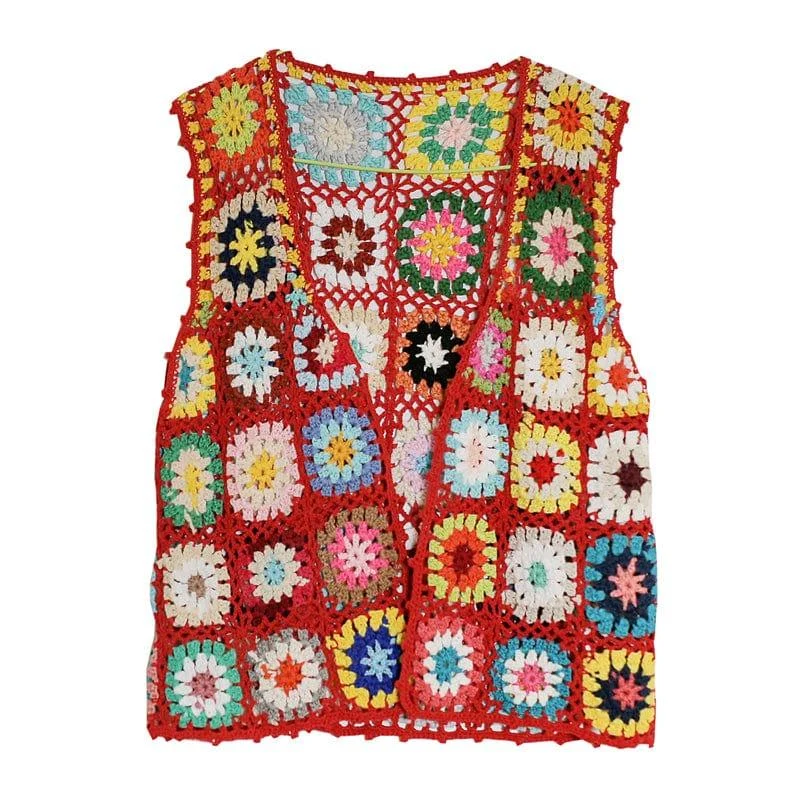 Jobelle Floral Cropped Vest - Glova