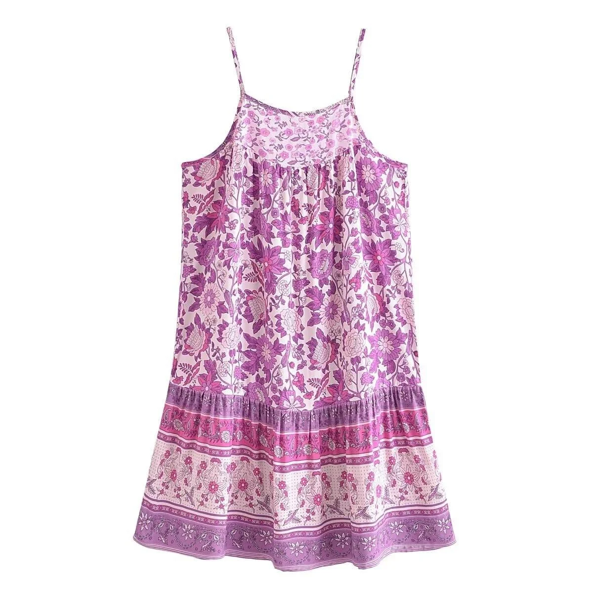 Jolie Boho Mini Dress - Glova