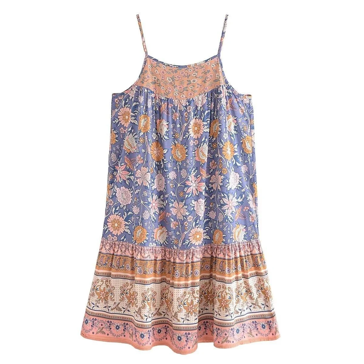 Jolie Boho Mini Dress - Glova