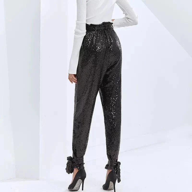 Jones Sequin Jogger Pants - Glova