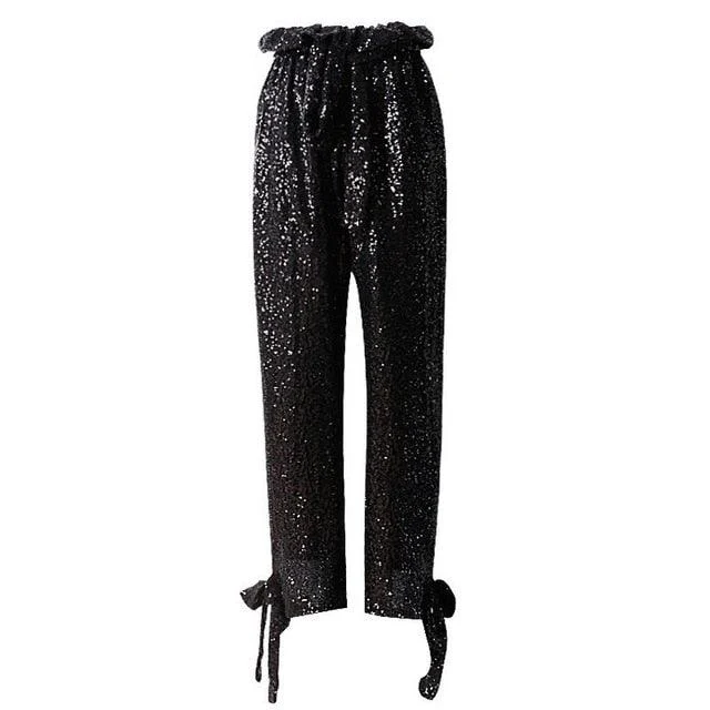 Jones Sequin Jogger Pants - Glova