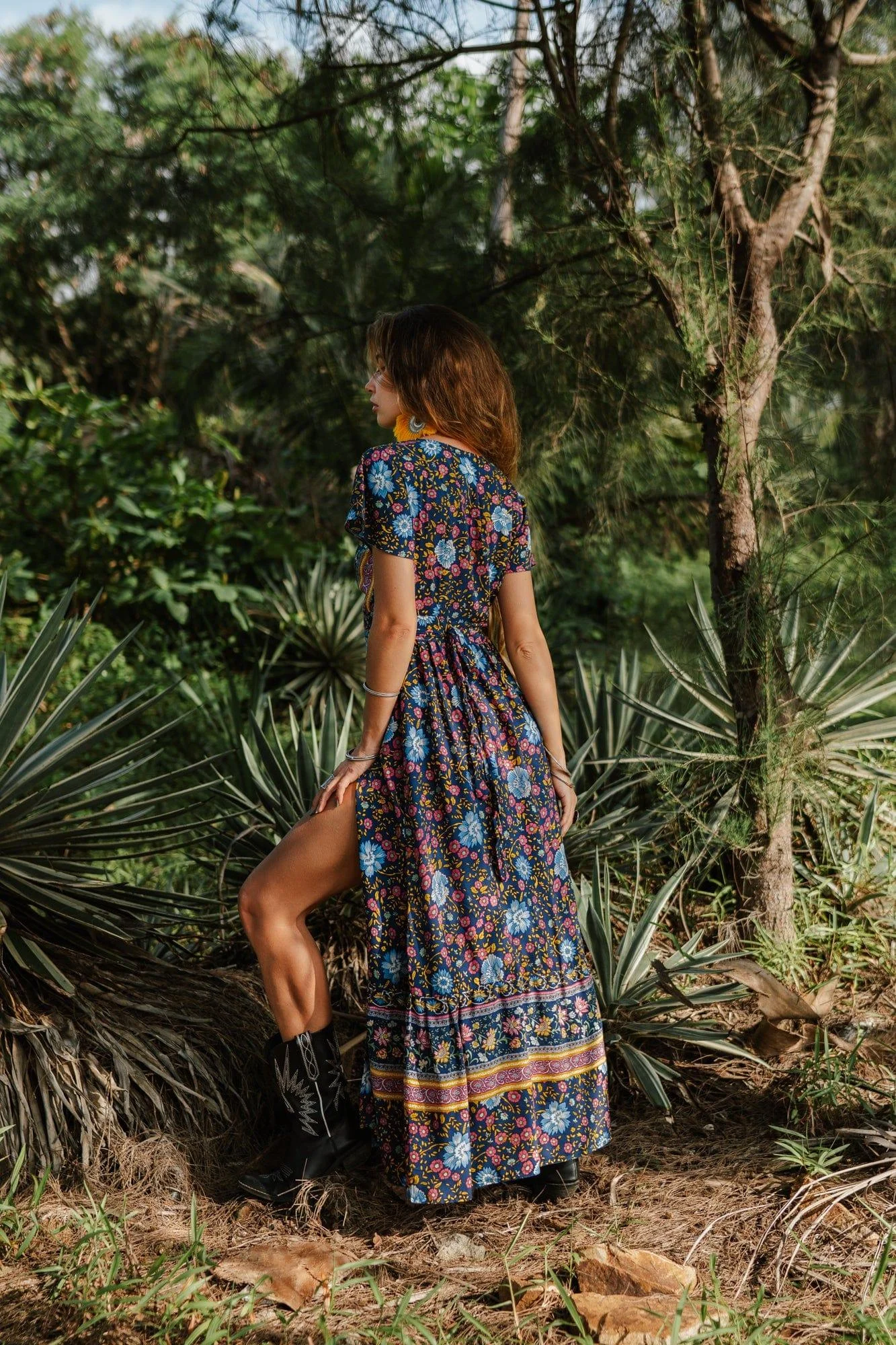 Joseph Bohemian Wrap Maxi Dress - Glova