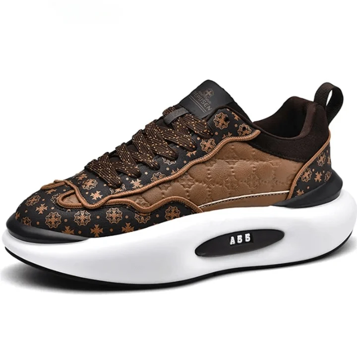 Jules A55 Monogram Pattern Casual UNISEX Sneakers - Glova