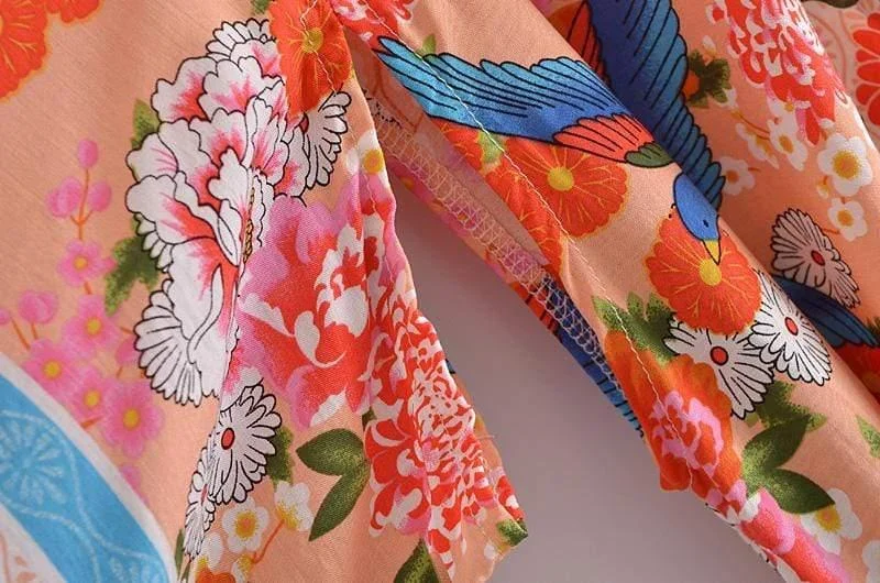 Junie Floral Kimono - Glova