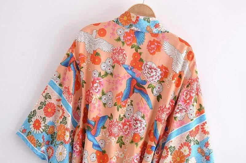 Junie Floral Kimono - Glova