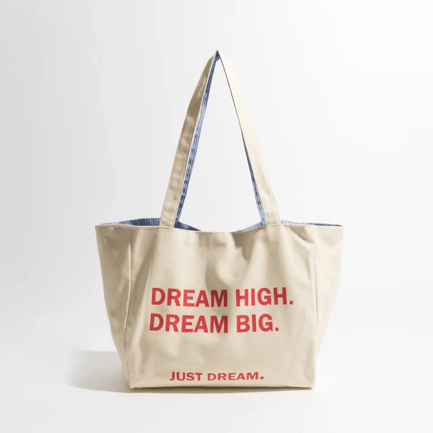 Just Dream Statement Eco Canvas Tote - Glova