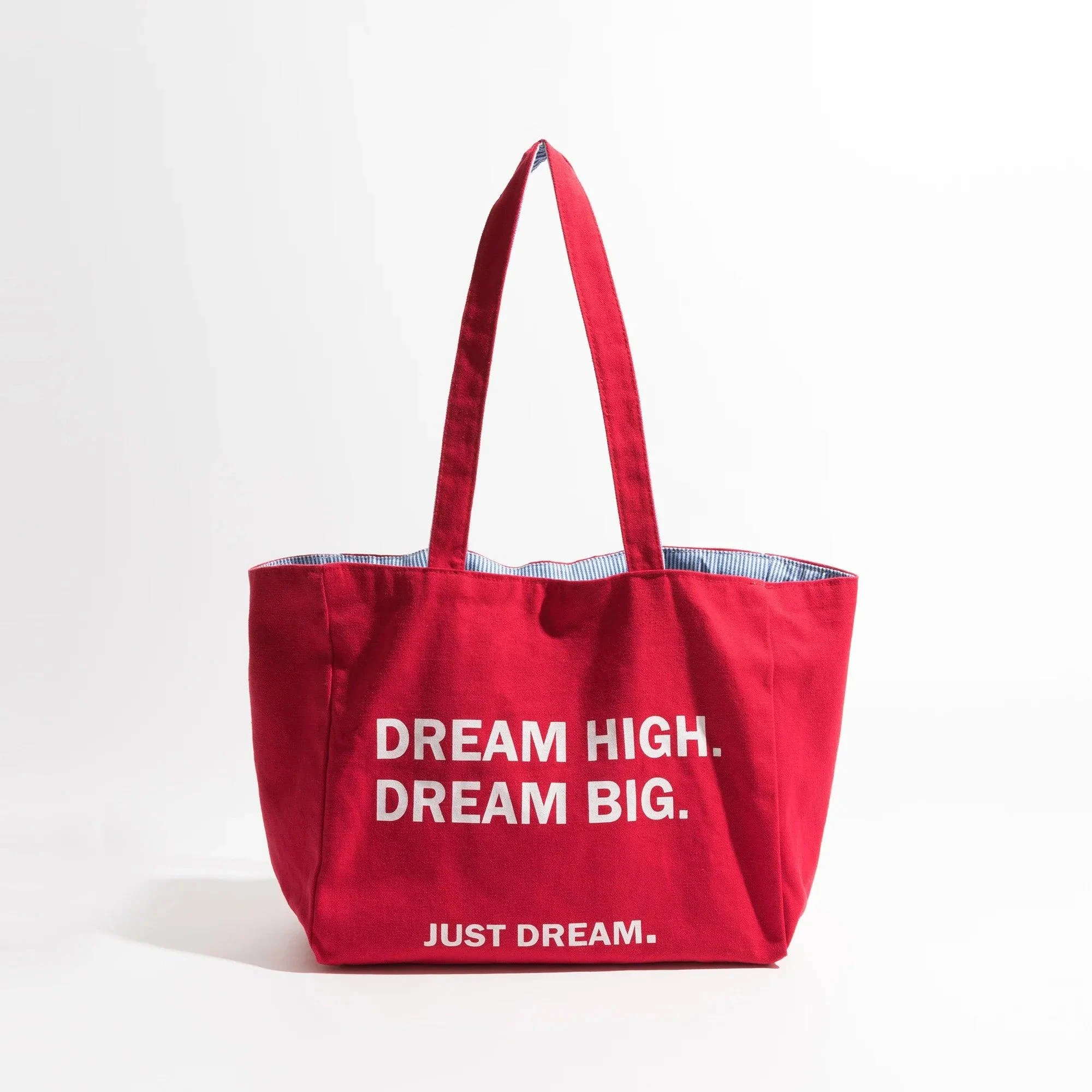 Just Dream Statement Eco Canvas Tote - Glova