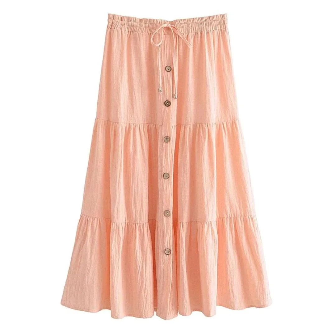 Kaida Bohemian Maxi Skirt - Glova