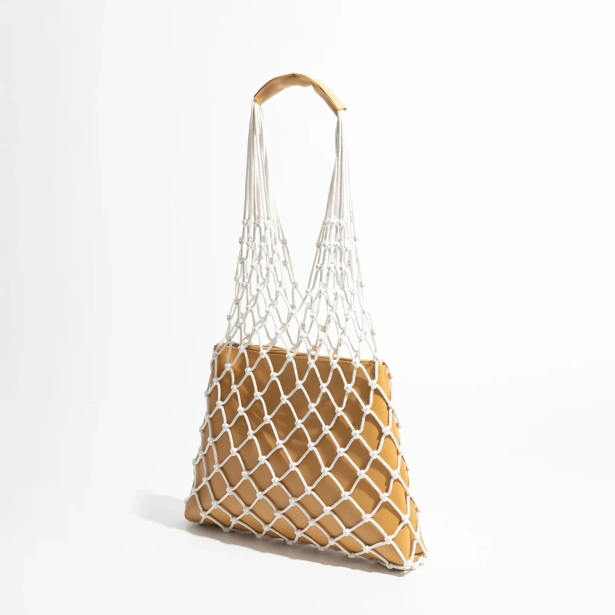 Kamala Rope Net Shoulder Bags - Glova