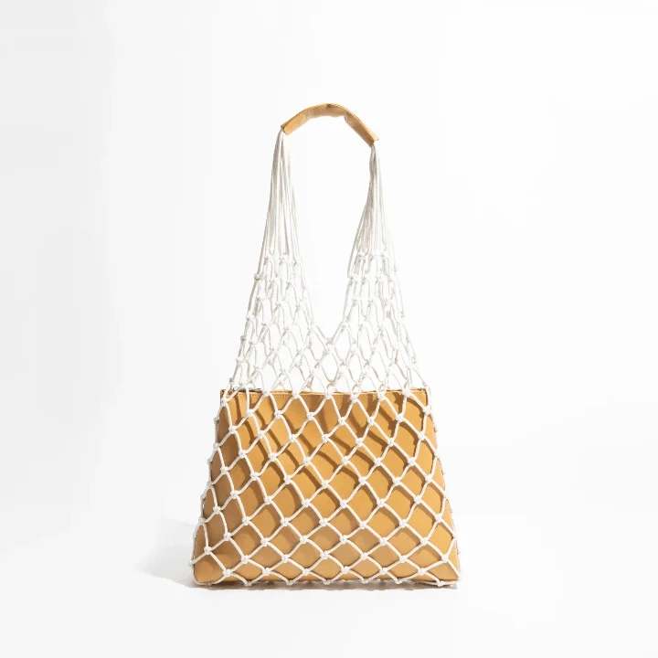 Kamala Rope Net Shoulder Bags - Glova