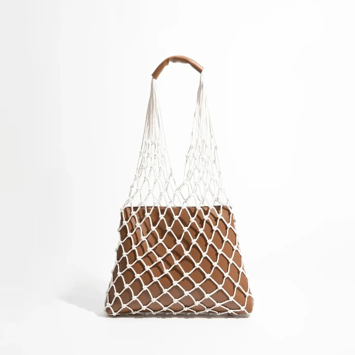 Kamala Rope Net Shoulder Bags - Glova