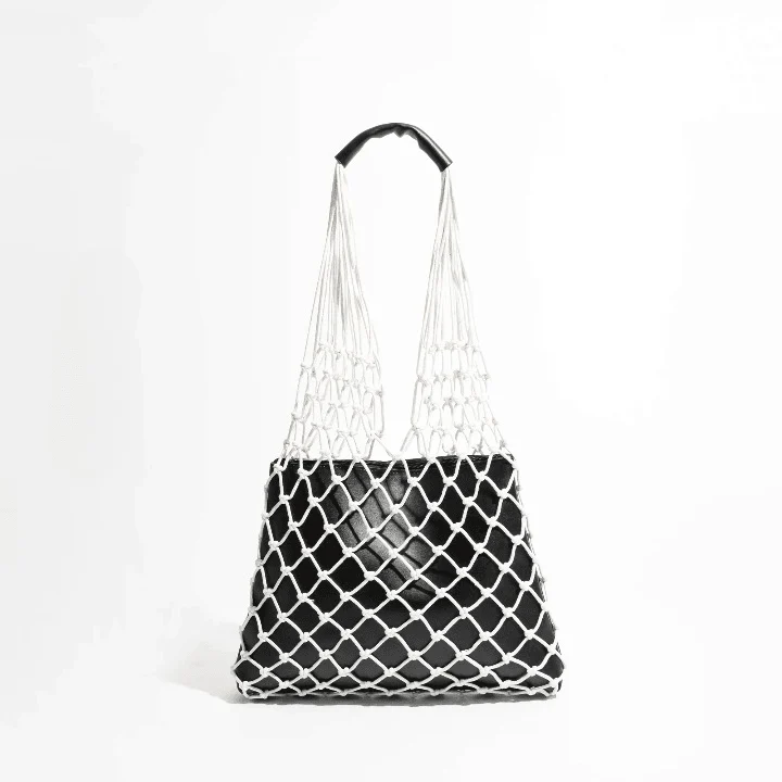 Kamala Rope Net Shoulder Bags - Glova