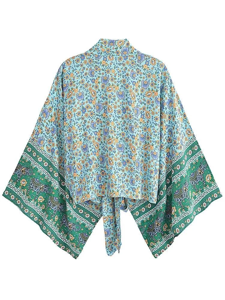 Karina Cropped Kimono - Glova