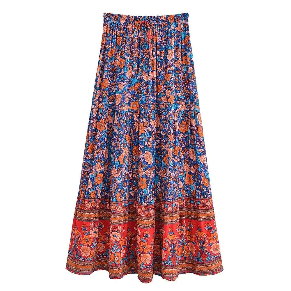 Karsyn Boho Maxi Skirt - Glova