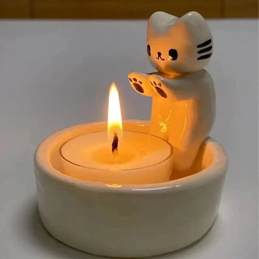 Kitten Candle Holder - Glova