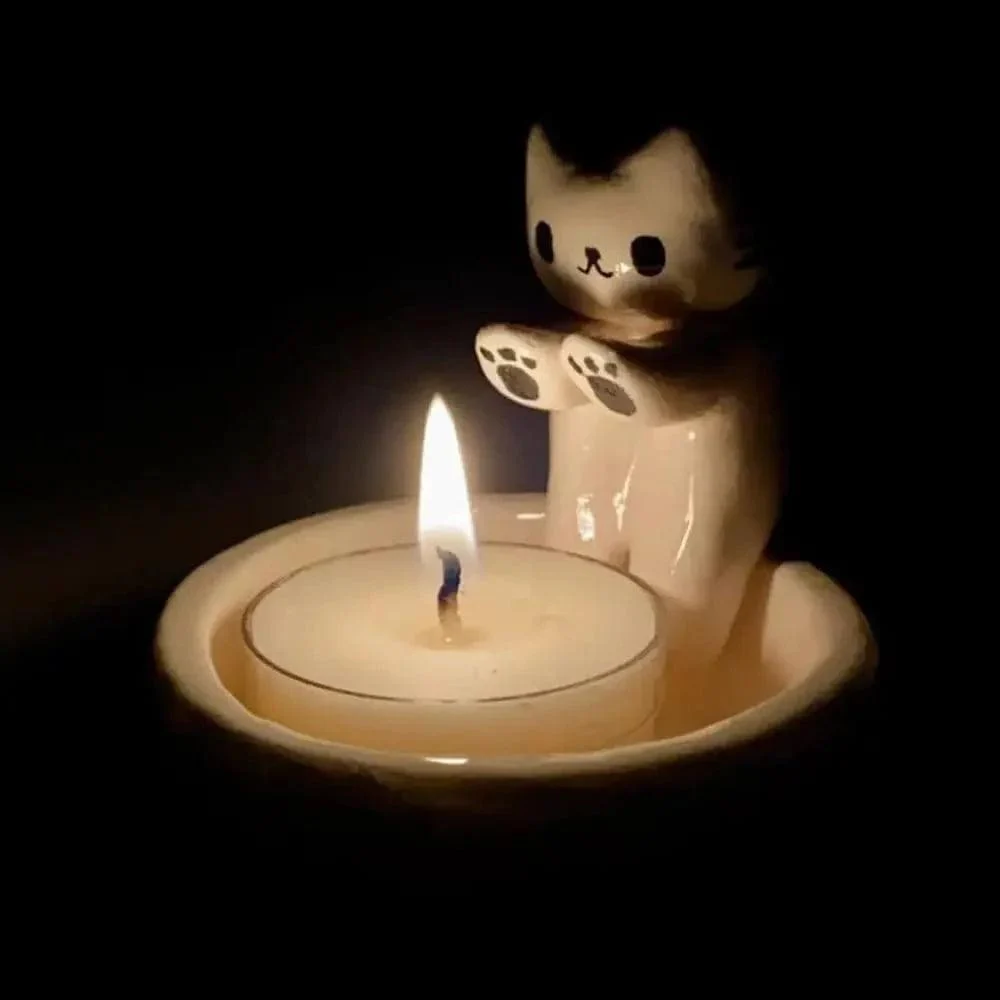 Kitten Candle Holder - Glova