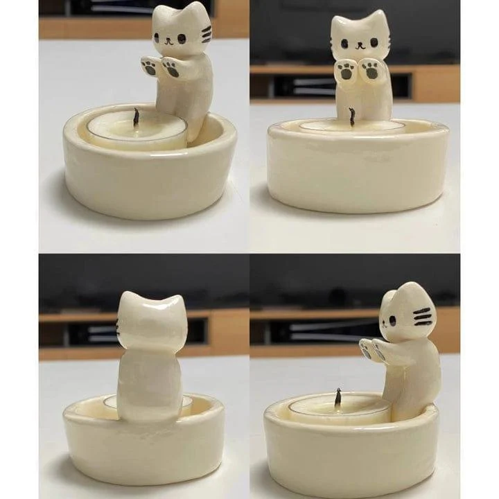 Kitten Candle Holder - Glova