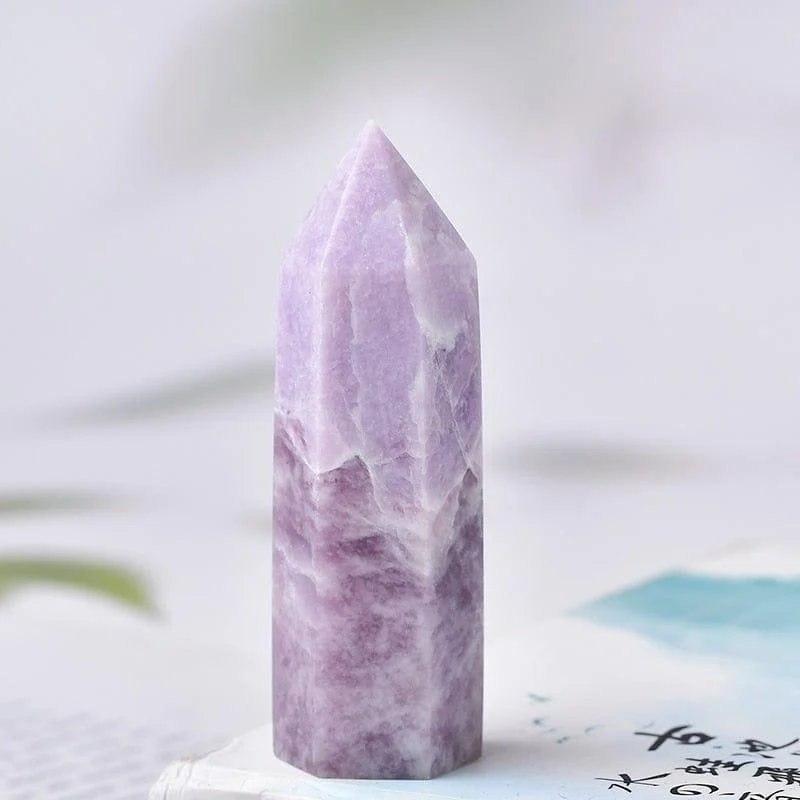 Kunzite Crystal Towers - Glova