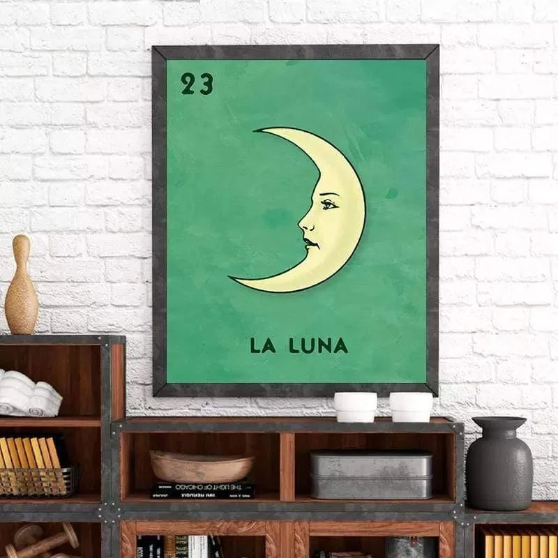 La Luna Canvas Wall Art - Glova