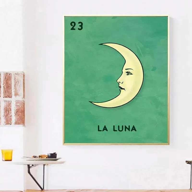 La Luna Canvas Wall Art - Glova