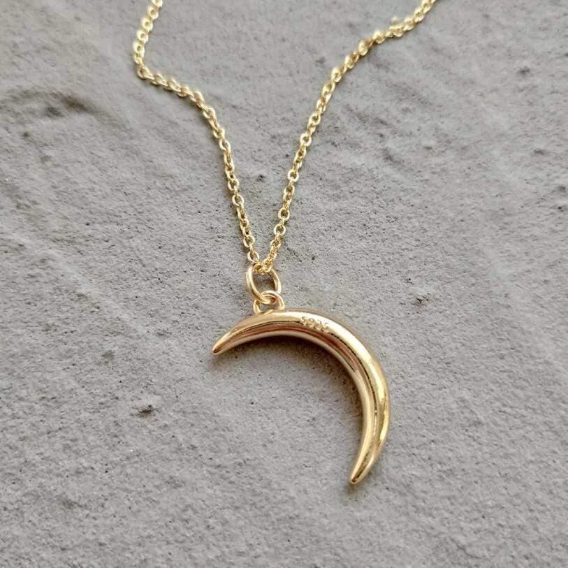 La Luna Sterling Silver Necklace - Glova