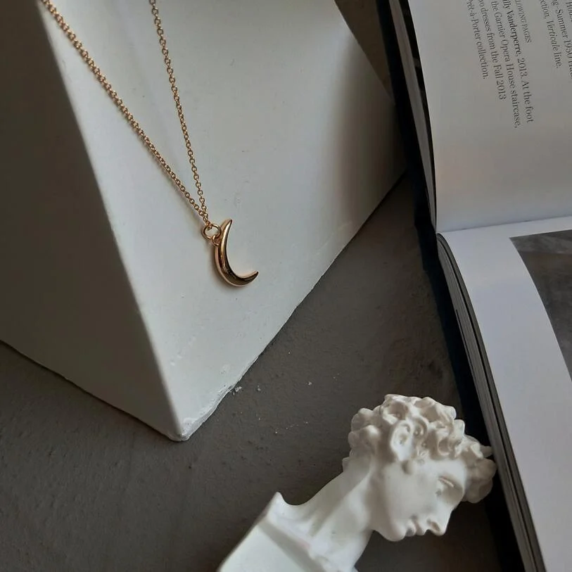 La Luna Sterling Silver Necklace - Glova