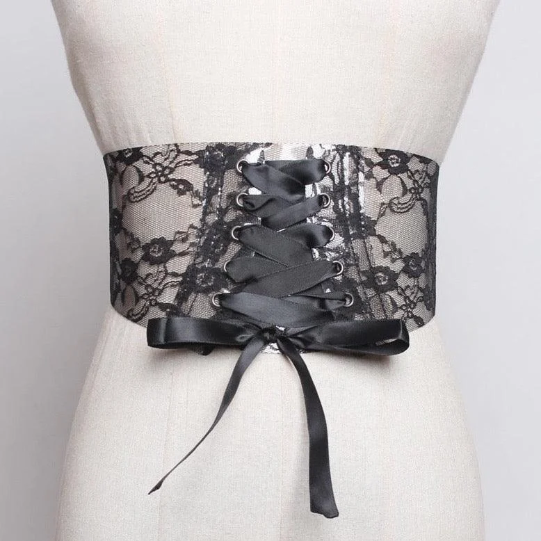 Lace Corset Belts - 2 Colors - Glova