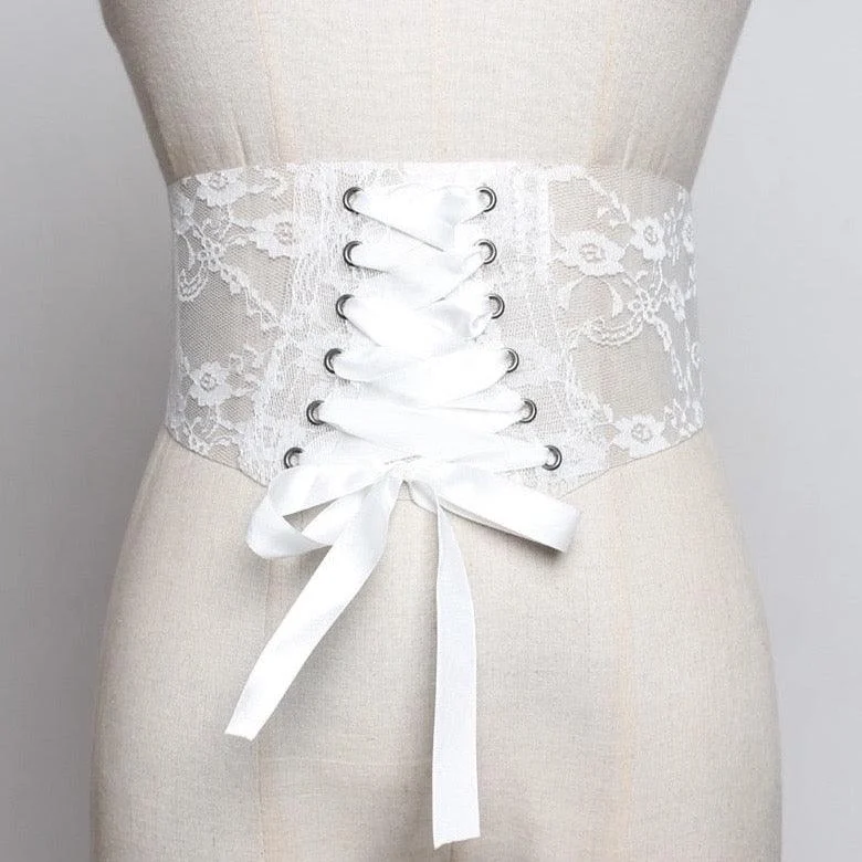 Lace Corset Belts - 2 Colors - Glova