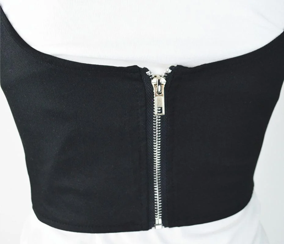 Lace-Up Tank Corset Belt - Glova