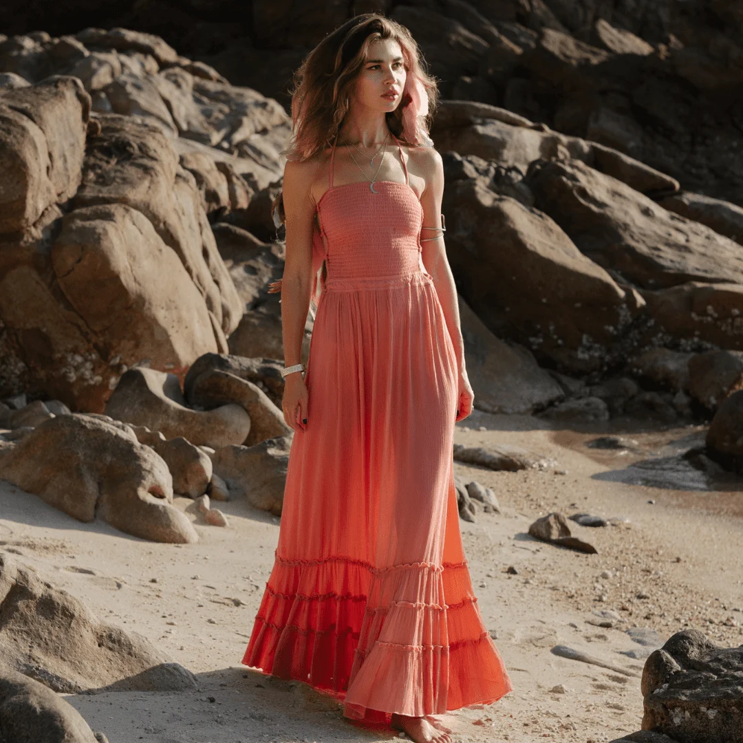 Lady Earth Maxi Dress - Glova