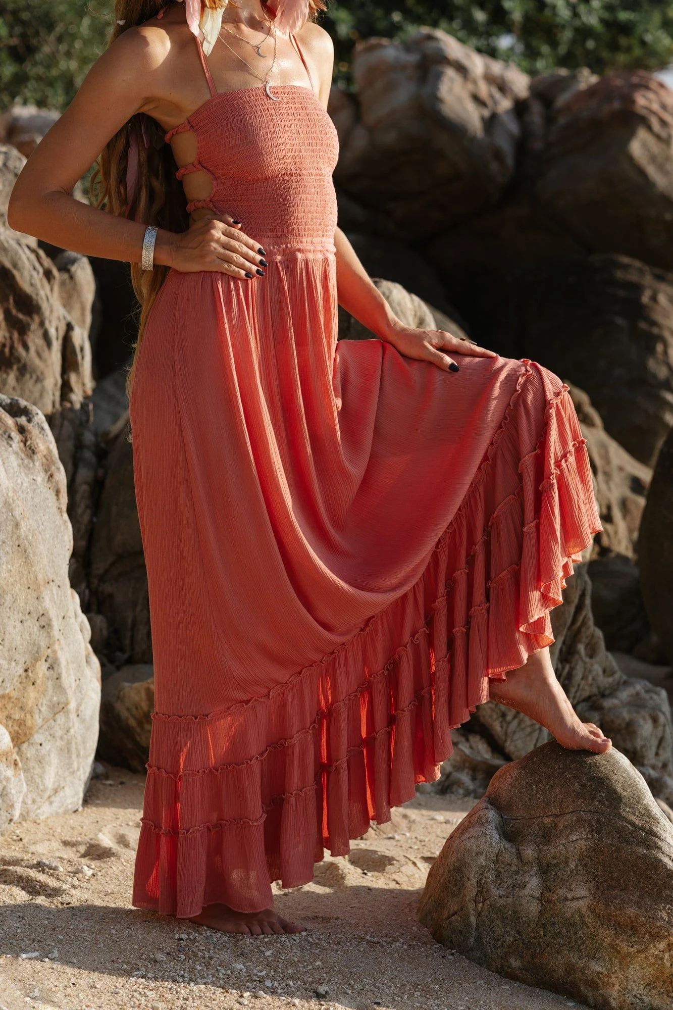 Lady Earth Maxi Dress - Glova