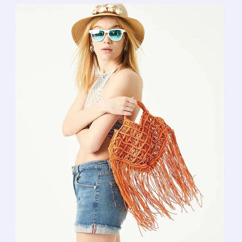 Lameri Bohemian Long Tassel Bags - Glova