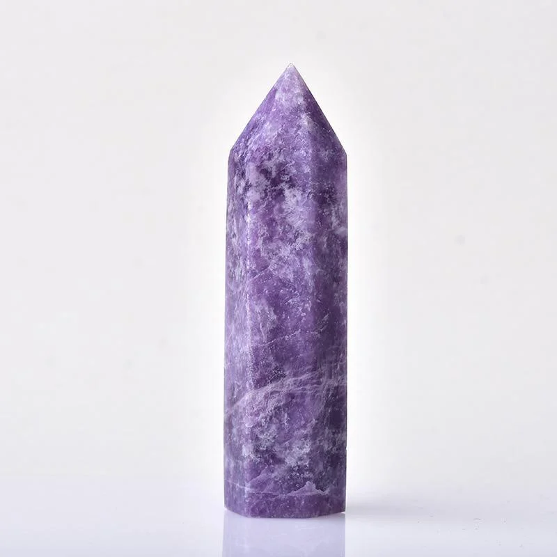 Lapidolite Crystal Point - Glova