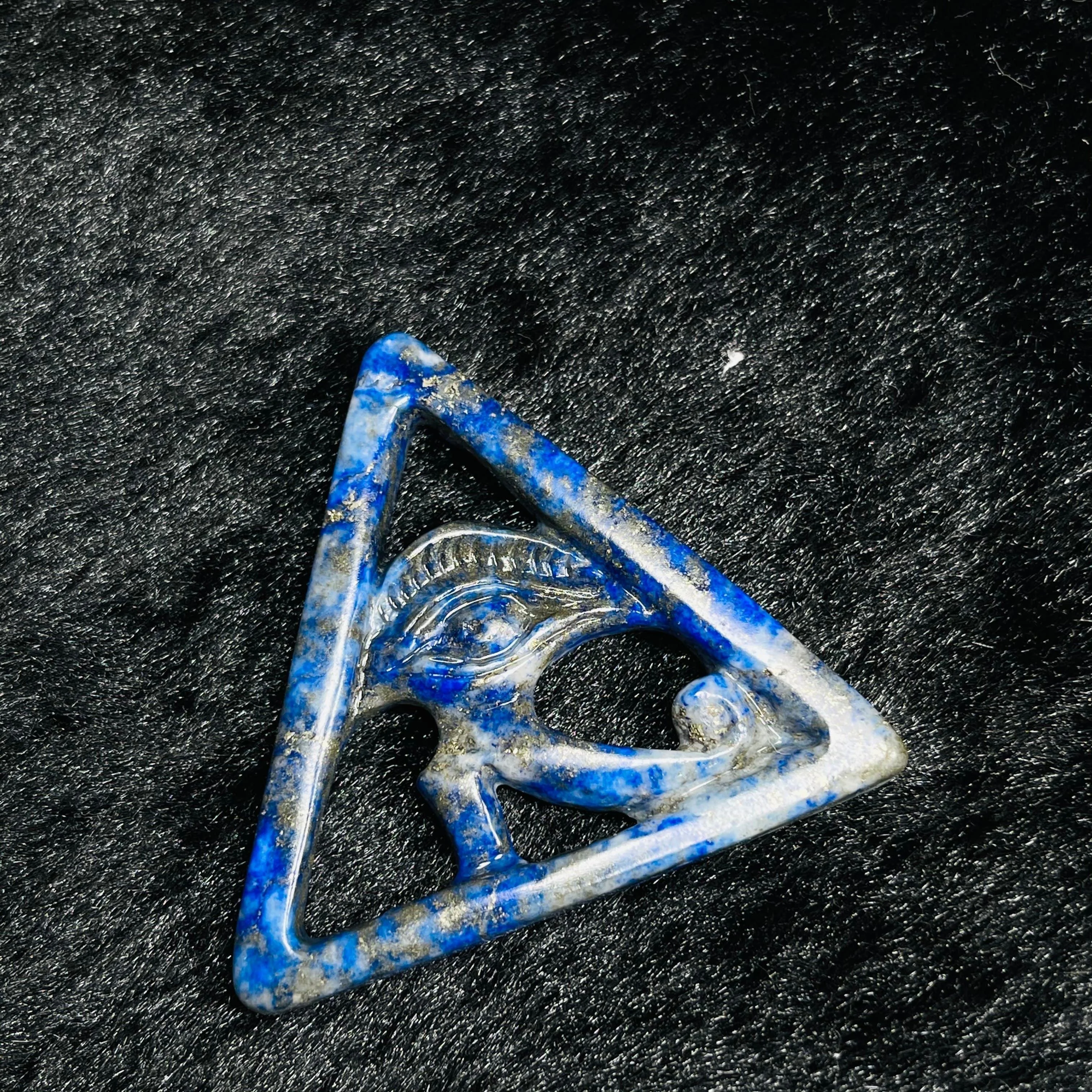 Lapis Lazuli Eye of Horus - Glova