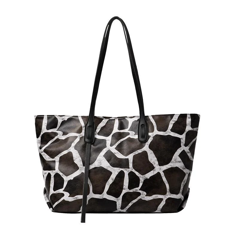 Large Animal Prints Totes - 2 Animals - Glova