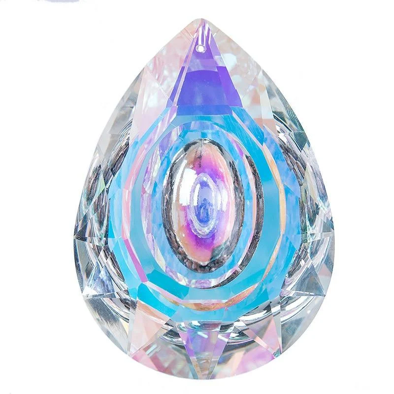 Large Hanging Crystal Prism Ornament - Glova