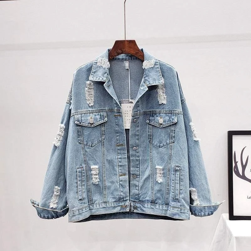 Layana Cowboy Style Denim Jacket - Glova