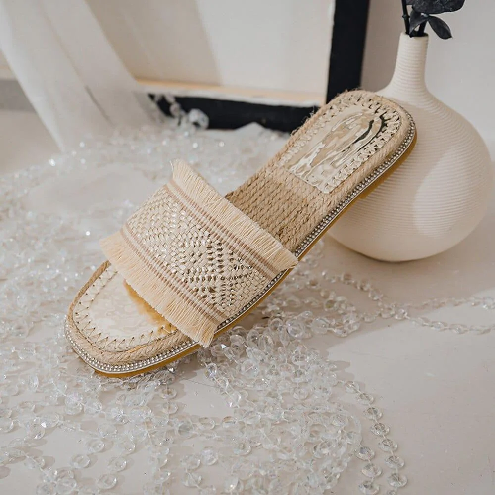 Layla Woven Slippers - Glova