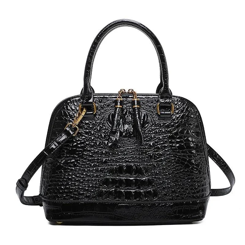 Leather Crocodile Pattern Crossbody Women's Hand Bags - Glova