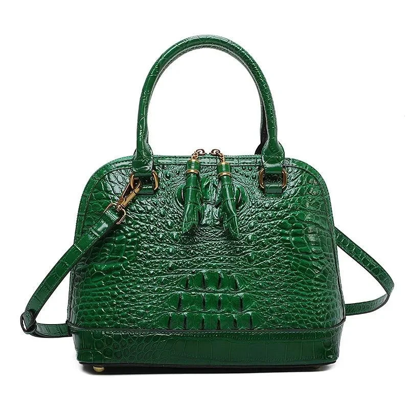 Leather Crocodile Pattern Crossbody Women's Hand Bags - Glova