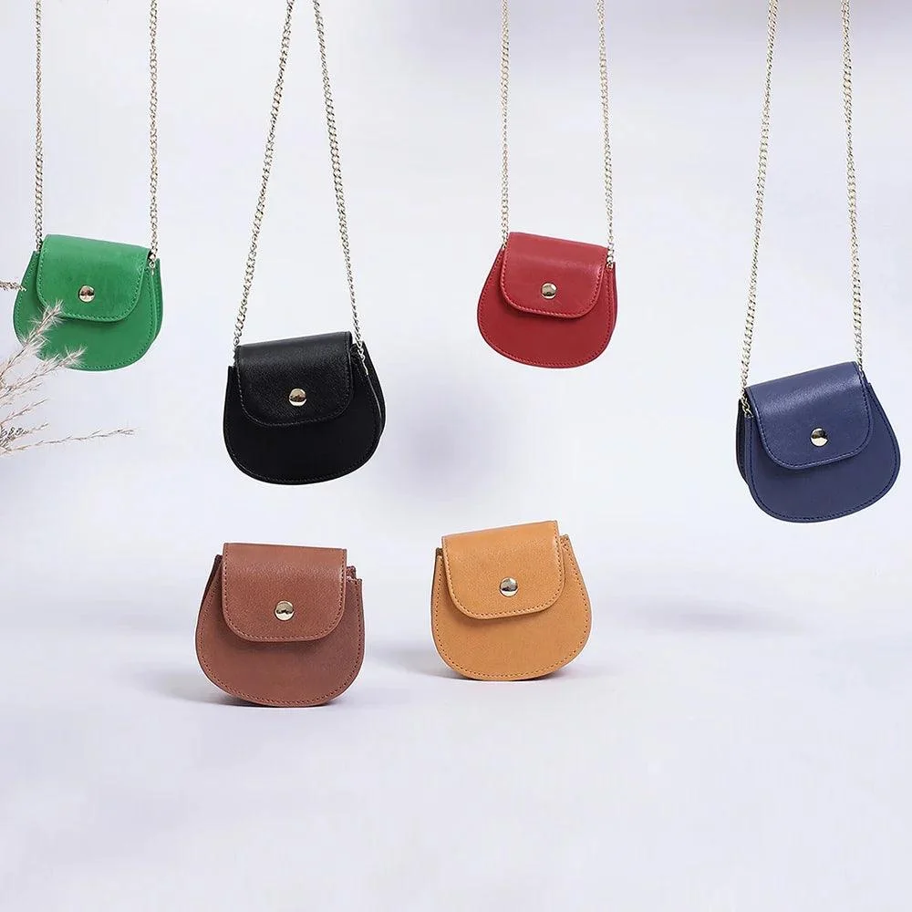 Leather Multi-Functional Mini Chain Crossbody Shell Bags - Glova