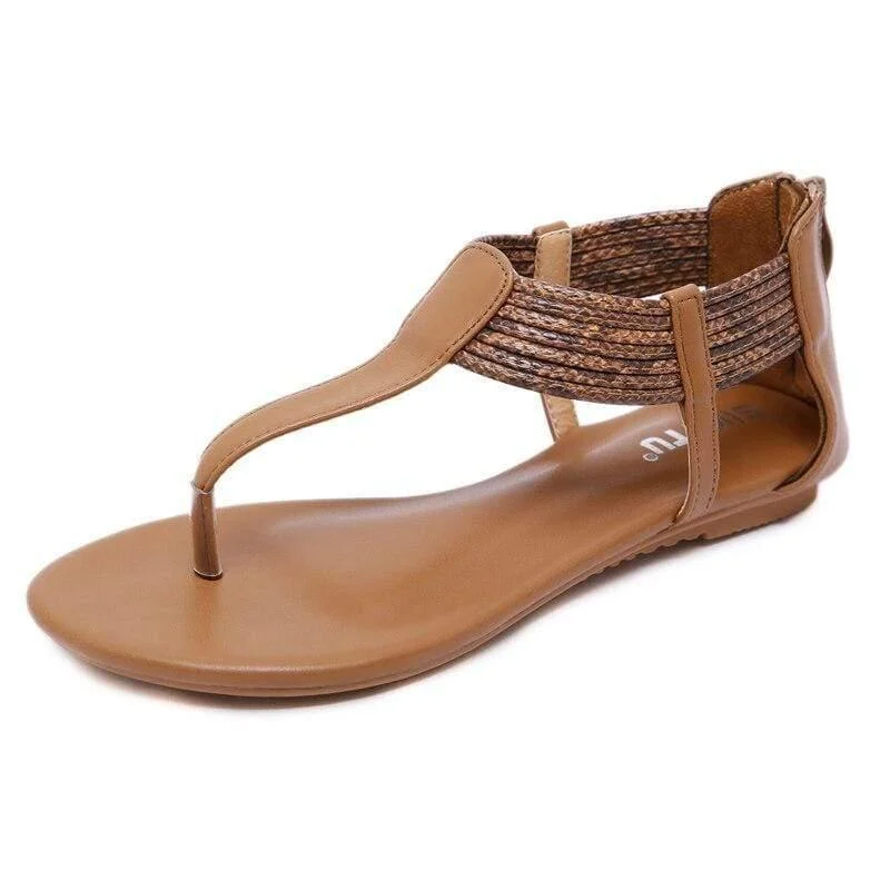 Leather Toepost Sandals - Glova