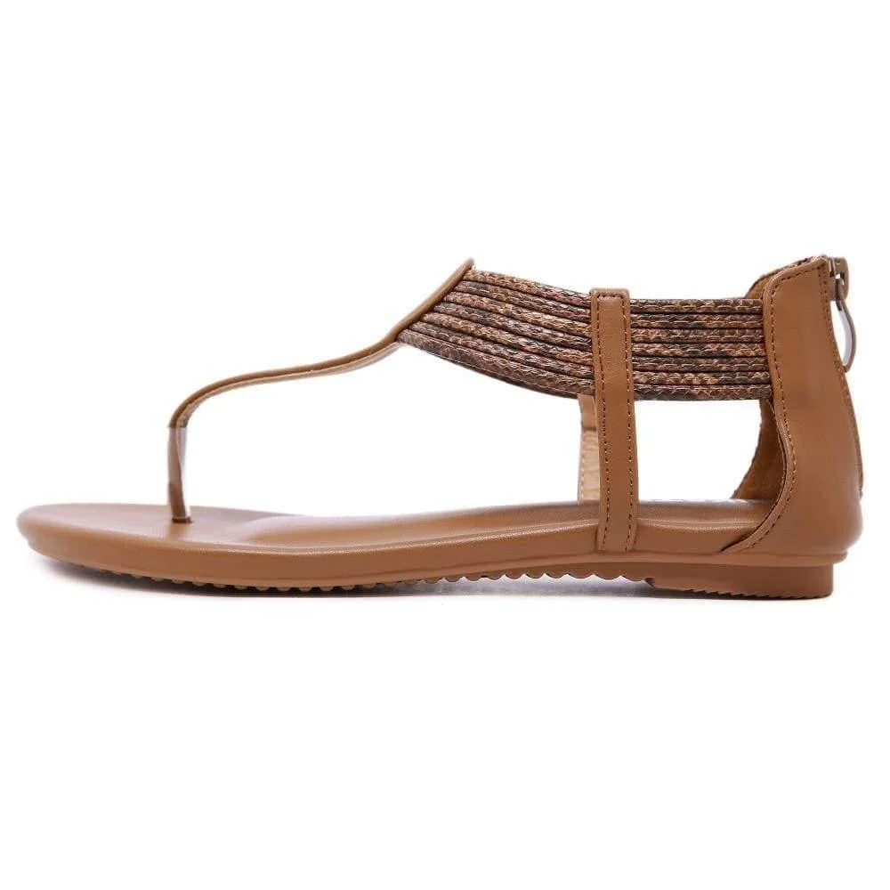 Leather Toepost Sandals - Glova