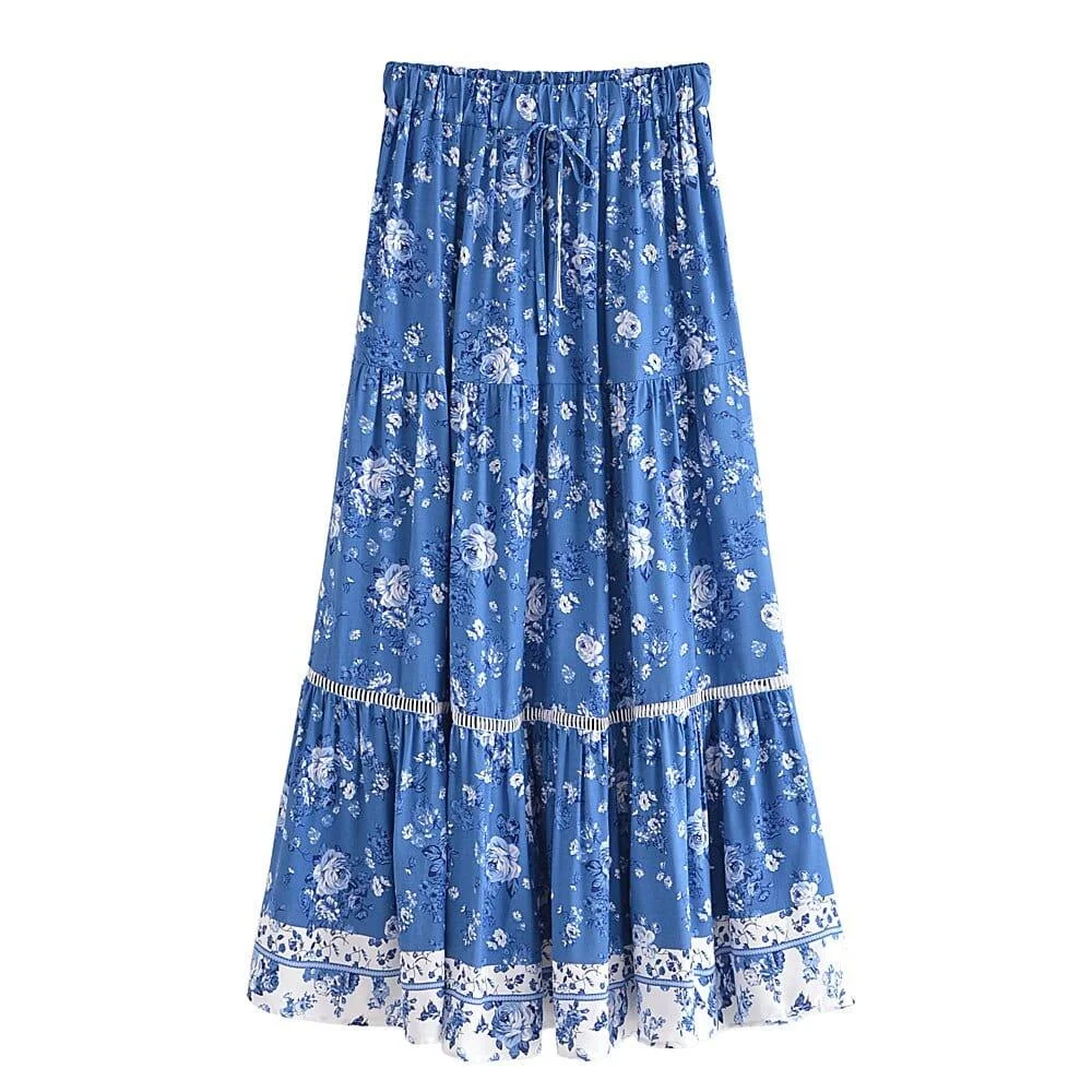 Lenci Boho Maxi Skirt - Glova